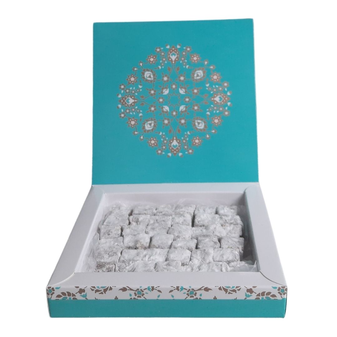 çifre kavrulmuş antep fıstıklı safranbolu lokumu